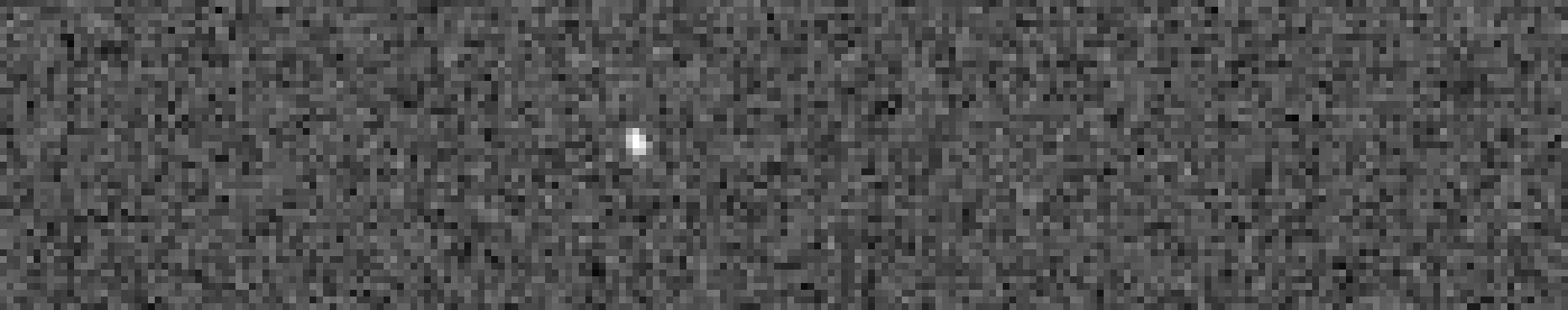 GPS satellite, imaged with iTelescope